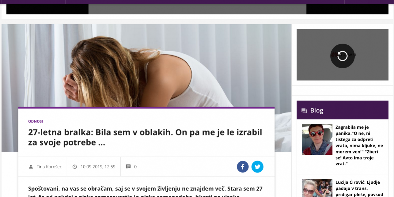 27letna bralka